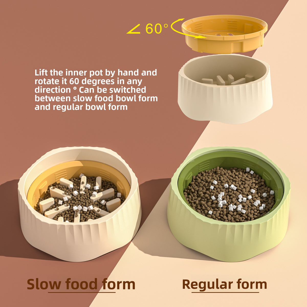 Multi-Functional Pet Bowl