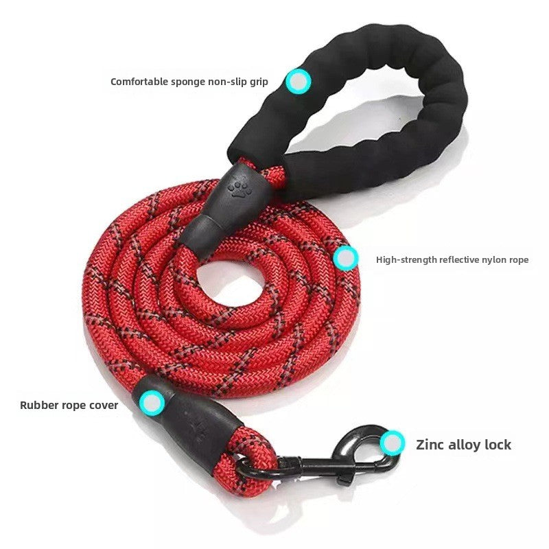 Reflective Nylon Dog Leash
