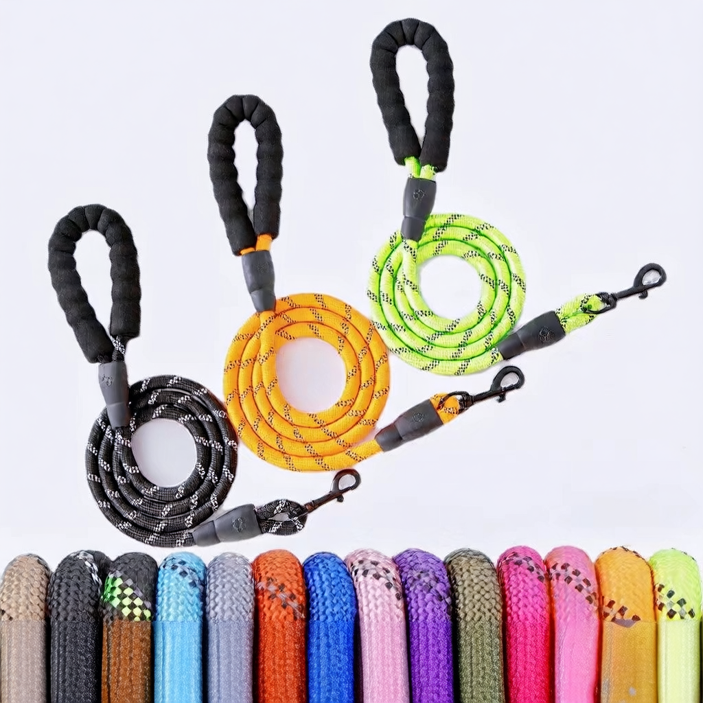 Reflective Nylon Dog Leash